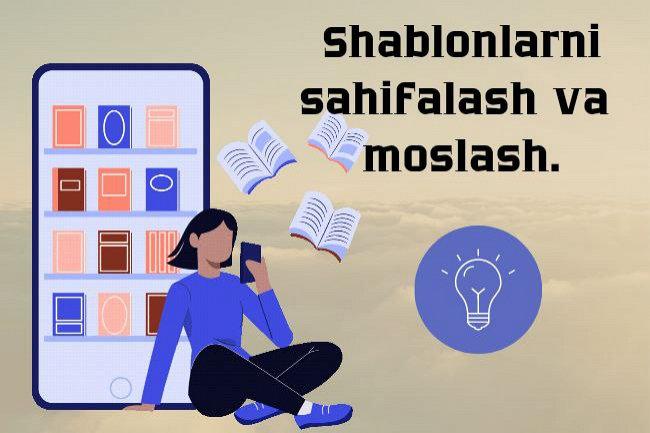 Mobil qurilmalarga moslashtirish va shablon sahifalarini tuzatish