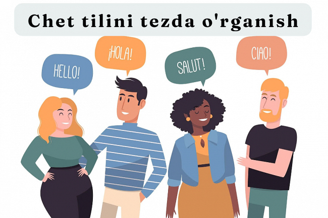 Ravon gapiring- chet tilini qanday tezda organish kerak