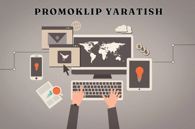 Ajoyib promoklip yaratib beraman