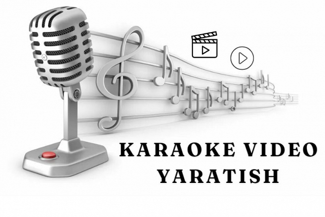 Karaoke video yaratish