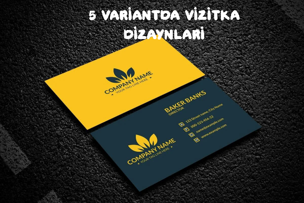 Vizitkalar dizayni
