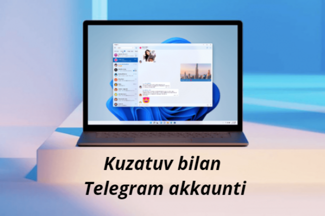 Kuzatuv bilan Telegram akkaunti
