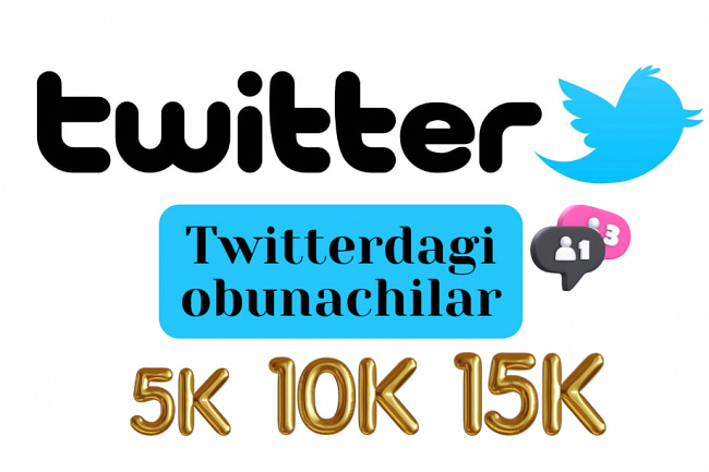 Twitterdagi obunachilar