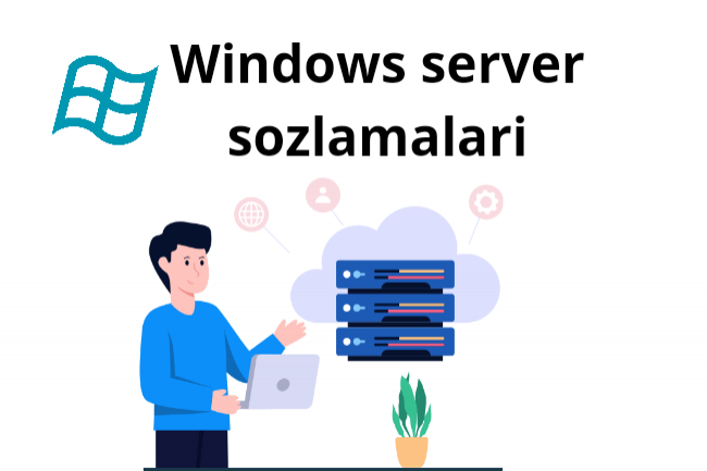 Windows serverini sozlash