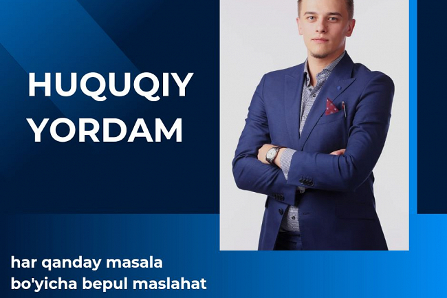 Yuridik yordam. Sizga qiyin hayotiy vaziyatlarda yordam beraman