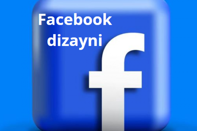 Facebook dizayni yaratib beraman
