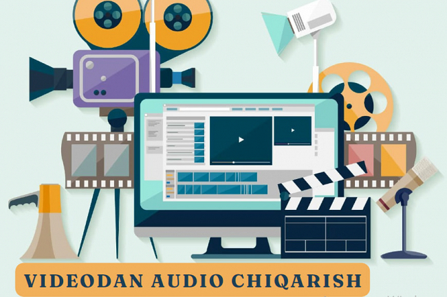 Videodan audio chiqarish