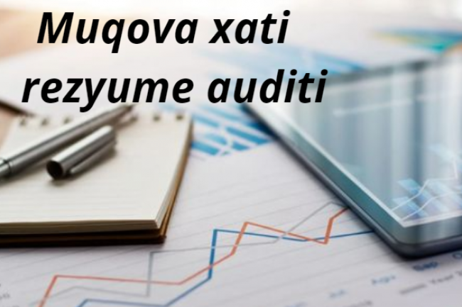 Muqova xati + rezyume auditi