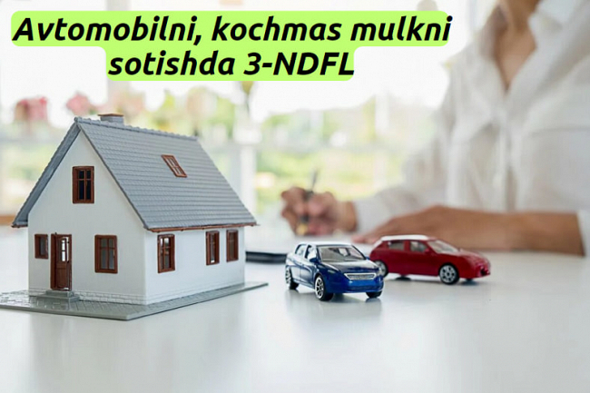 Avtomobilni, kochmas mulkni sotishda 3-NDFL